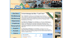 Desktop Screenshot of ferienwohnung-neuharlingersiel.net